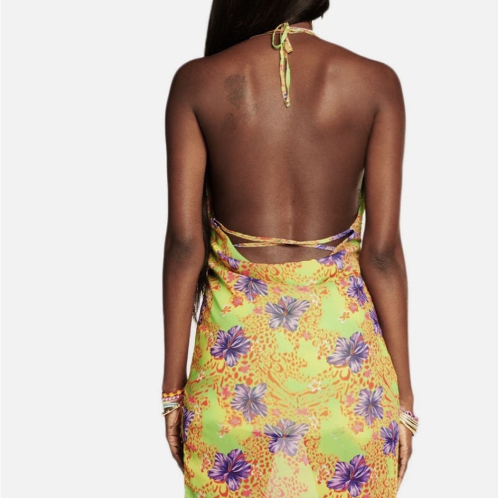 NAPHTALIA DRESS - HIBISCUS - Picture 2 of 5